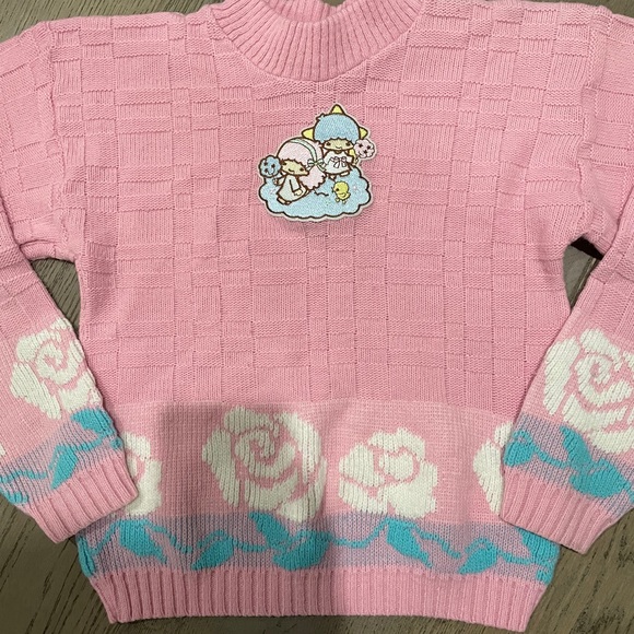 Custom Little Twin Stars Vintage Mock Neck Sweater - Picture 7 of 13
